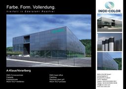 Austria - Klaus-Vorarlberg - DMG head office, Cladding - Electropolished