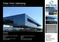 Germany - Altdorf - SIPOS Aktorik Development centre and production hall, Cladding  - black